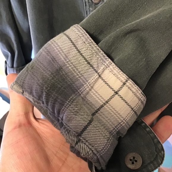 Cabela’s outdoor gear long sleeve green shirt size L - Picture 5 of 9